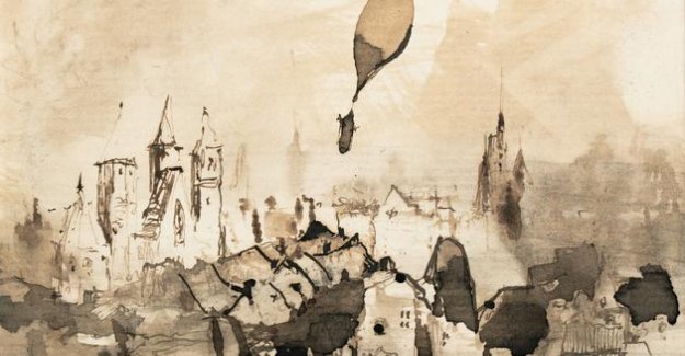 Departure of the balloon, a previously unseen Victor Hugo, flew to 37.500 euros