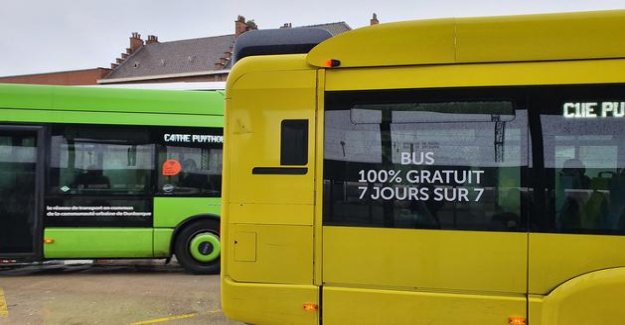 How Dunkirk has set up its bus service free of charge