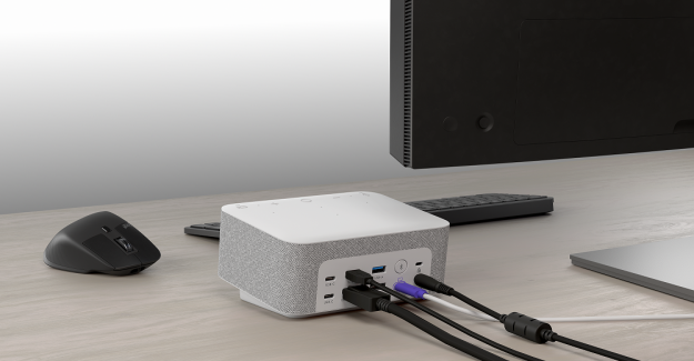 Logi Dock, Logitech's solution to tables full of cables
