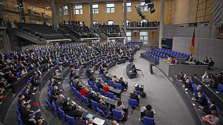A maximum of 598 MPs: Traffic lights plan to downsize the Bundestag