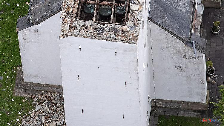 North Rhine-Westphalia: After tornadoes: the church tower should be rebuilt