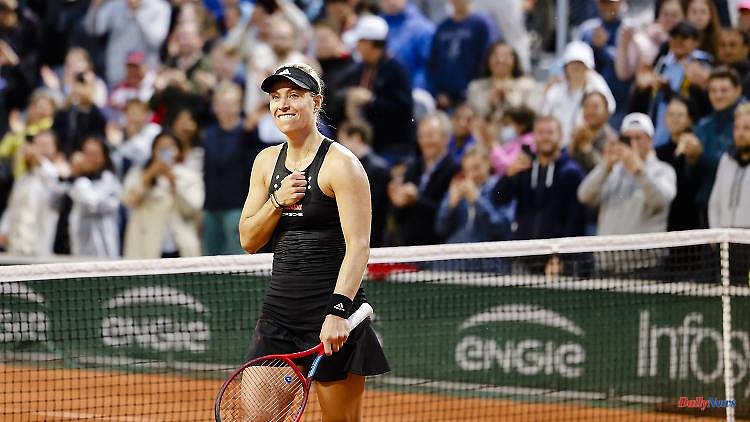 Petkovic continues "smart" in Paris: Kerber escapes first-round embarrassment by a hair's breadth