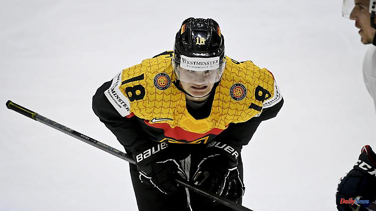 German NHL striker injured: The Ice Hockey World Championship is over for Stützle