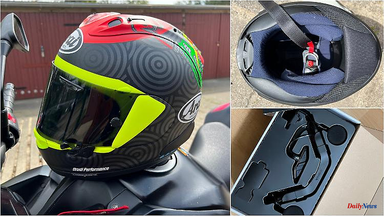 Old school: Arai RX-7V EVO - the right helmet is a matter of the head