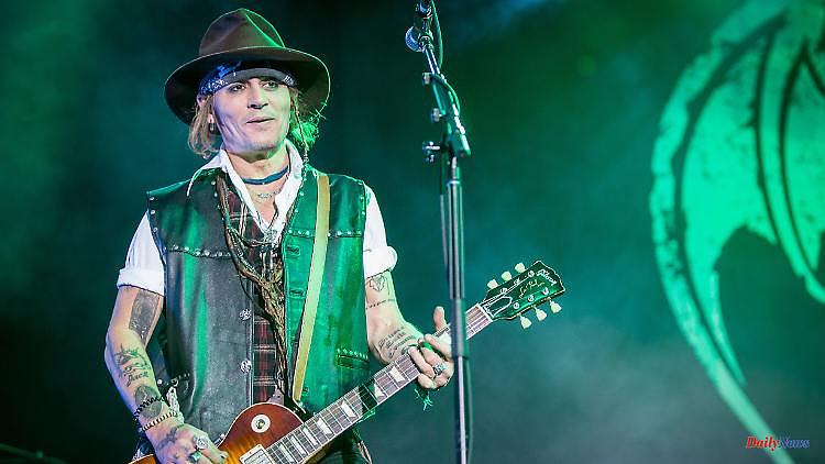 From the trial to the concert stage: Johnny Depp rocks in England