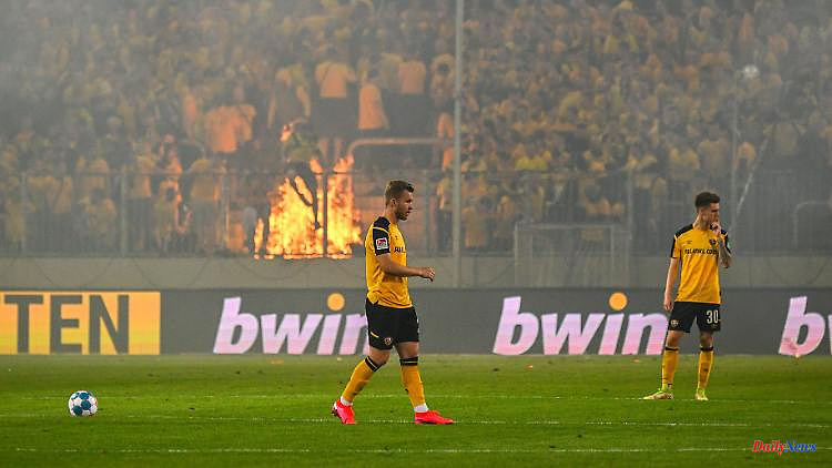 Dynamo uncertainty after descent: Dresden mob causes fire and riots