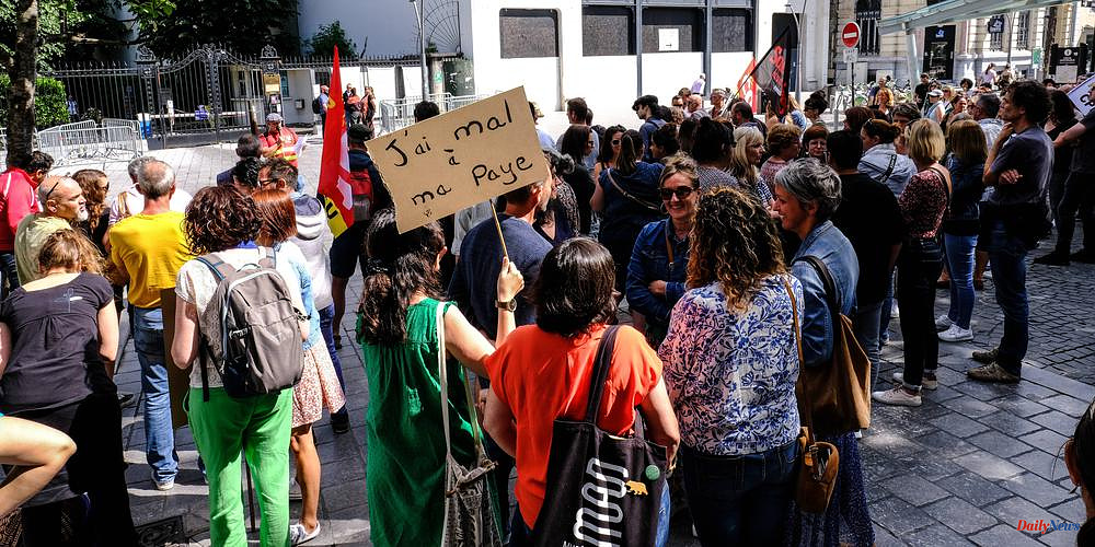 Pau: Nearly 200 medico-social workers demand an increase in their wages
