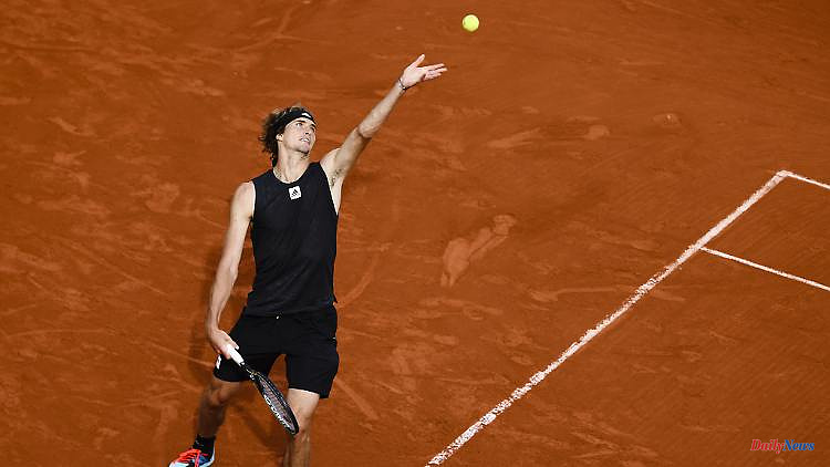 Opening victory at the French Open: Zverev easily pretties a lousy German start
