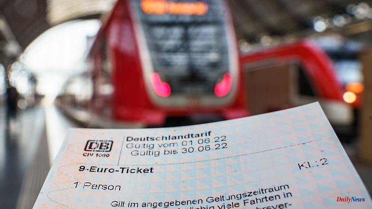 Saxony-Anhalt: 9-euro ticket in demand in Saxony-Anhalt's cities