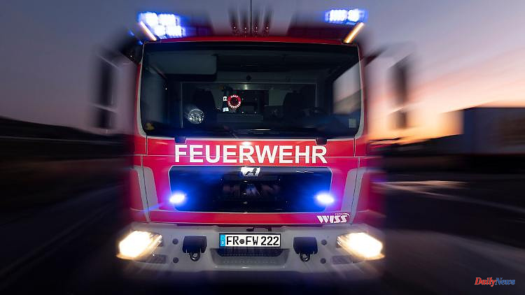 Saxony-Anhalt: warehouses burn: suspected arson