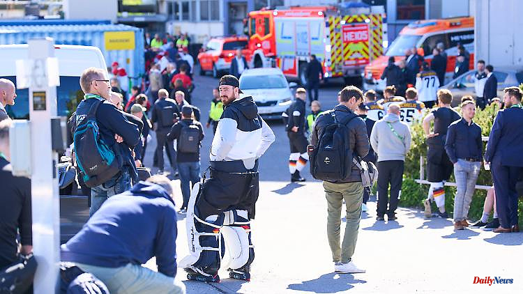 Evacuation at the Ice Hockey World Championships: First it burns in the hall, then Germany wins