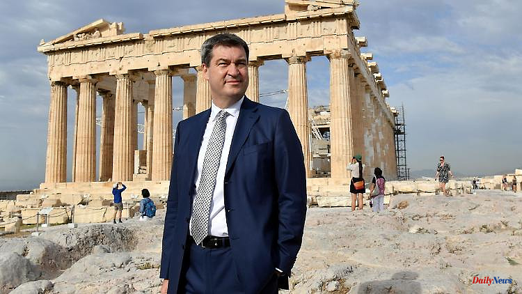 Bavaria: Söder travels to Athens with a group: focus on energy