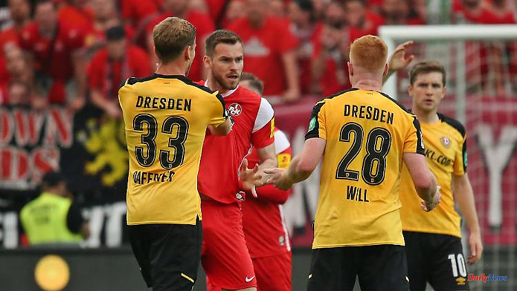 Dynamo insists on "Betze": Wild Kaiserslautern cramps in front of the gate