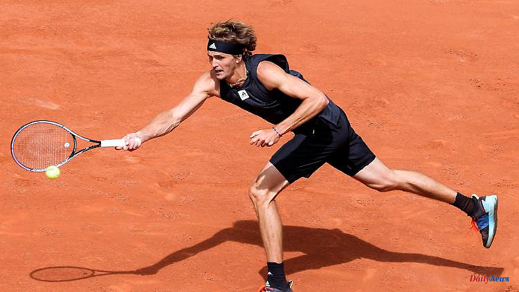 Next round at the French Open: Zverev is unspectacular in the round of 16