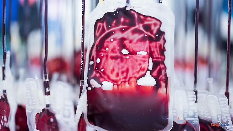 Mecklenburg-Western Pomerania: lack of blood donations: operations are made up for