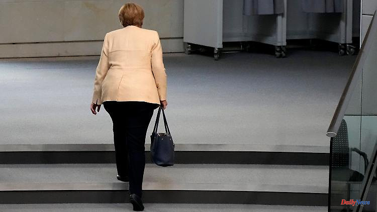 Chancellor off duty: Merkel: "Now I'm free"