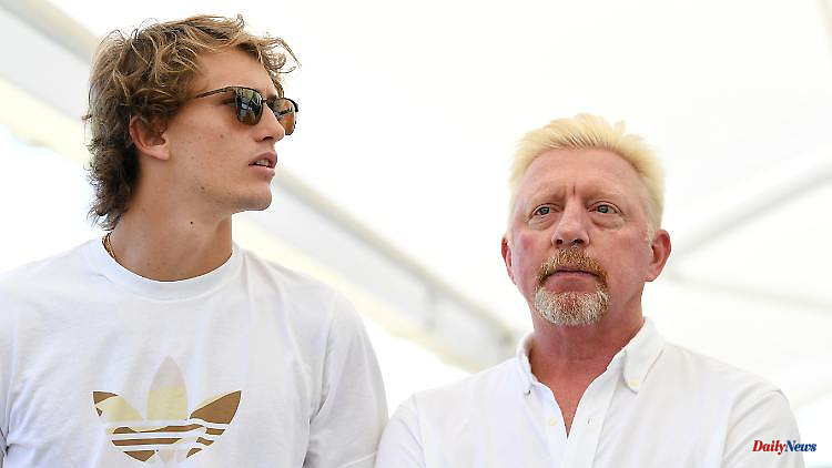 Boris Becker reports: Zverev receives recovery wishes from prison