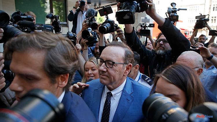 Trial begins in London: Kevin Spacey remains at large