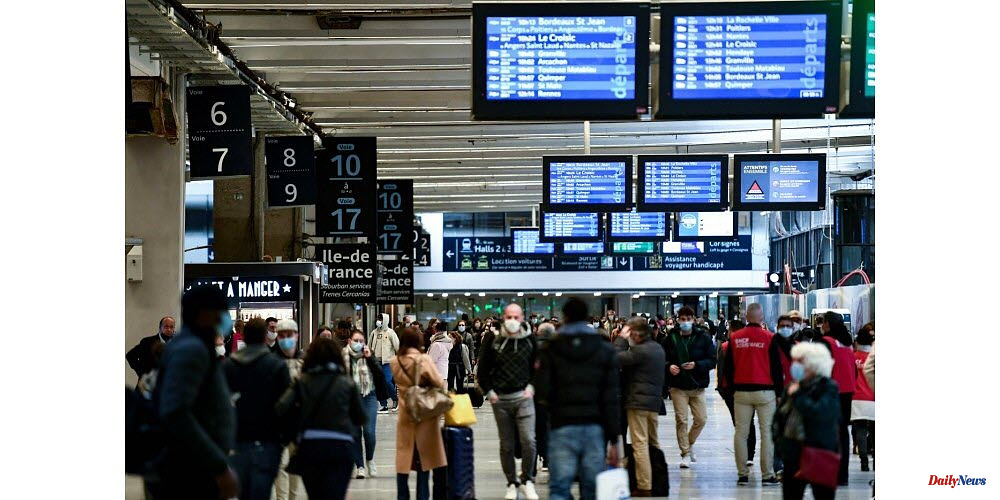 Paris. Gare Montparnasse: A man was arrested with two automatic weapons inside a bag