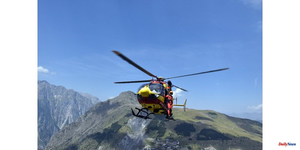 Isere massifs. After a fall, a septuagenarian was helicoptered.