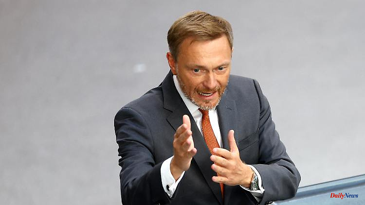 "It won't exist with me": Lindner clearly rejects excess profit tax