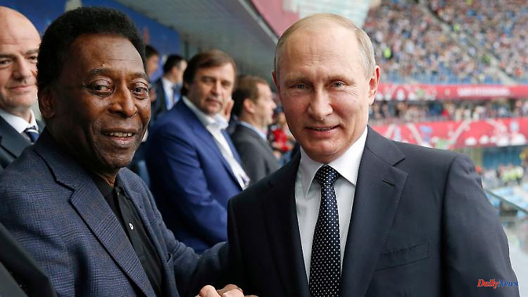 "Stop the invasion": Pelé appeals to Putin