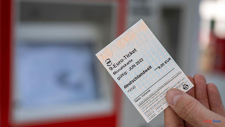 Thuringia: 9-euro tickets should not be laminated