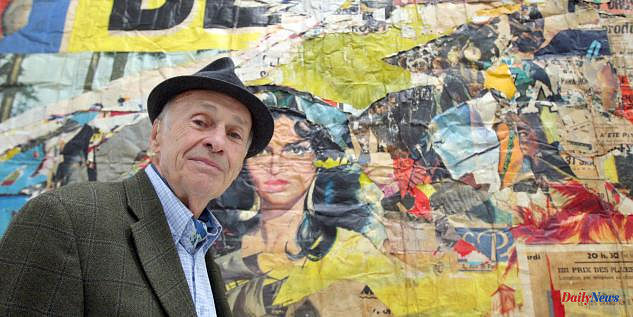 Jacques Villegle, the "grandfather" in urban art, has died