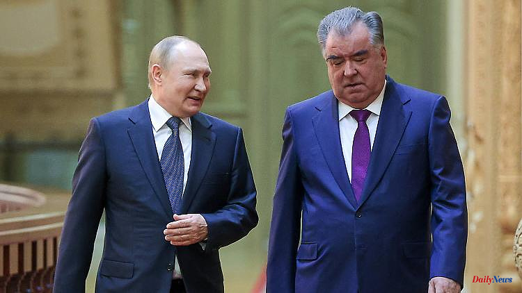 Visit to Tajikistan: Putin wants to establish relations with the Taliban