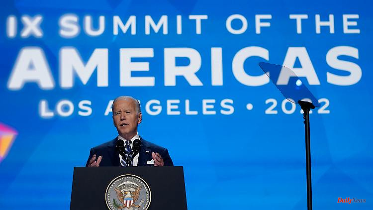 There was a scandal before the summit: Biden shows Latin America his hard hand