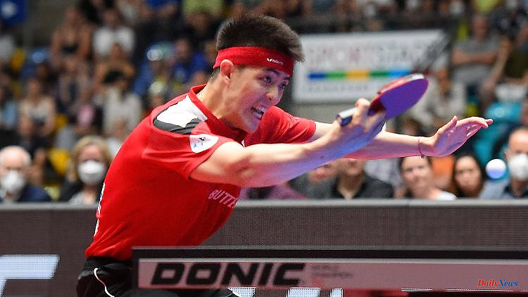 Legends of Boll dethroned: Dang Qiu explodes German table tennis hierarchy