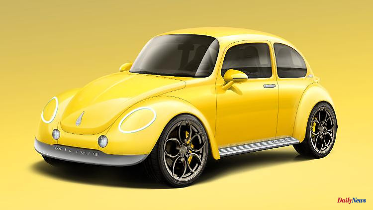 Make something completely new from old remnants: Milivié 1 - the radically renovated racing Beetle