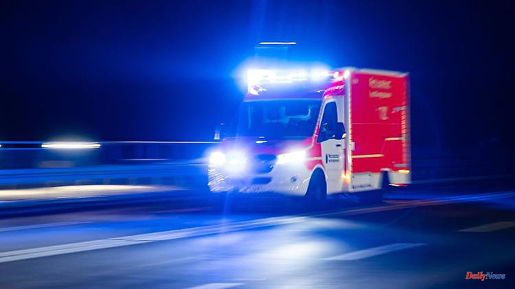 Baden-Württemberg: Two seriously injured after a head-on collision