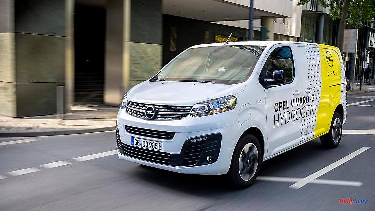 The combustion alternative: Opel Vivaro-e Hydrogen - hydrogen instead of diesel?