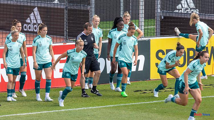 With team spirit to England: DFB women hope for push through EM hype