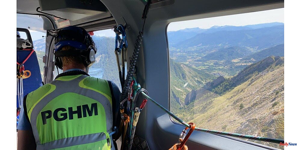 Alpes de Haute Provence. A paraglider kills herself in Saint-Andre-les-Alpes