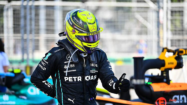 "In the end you only pray": Lewis Hamilton only fights with the Mercedes