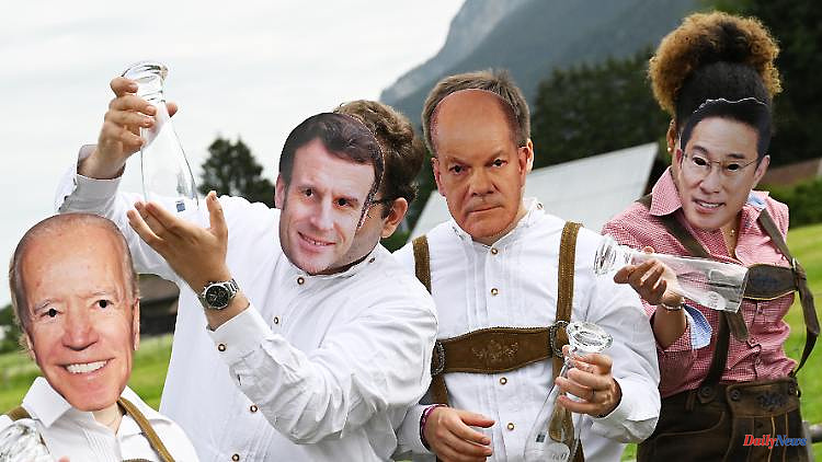 Decadent G7 summit in Elmau?: This show is a must!