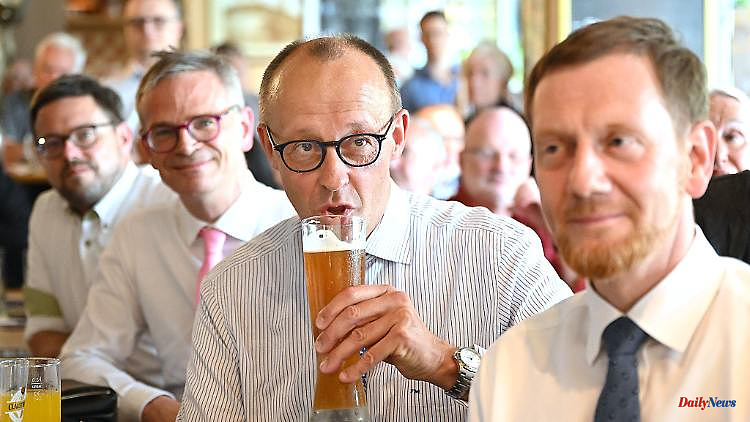 Saxony: Mayor election in Dresden: Merz campaigns for incumbents