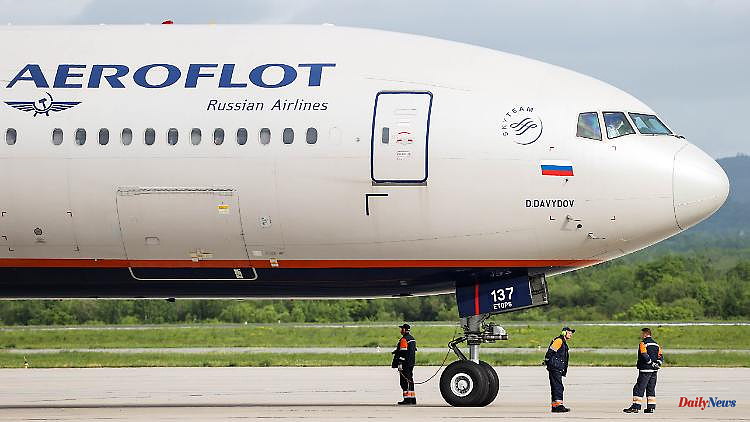 Stopped on return flight to Moscow: confiscated Aeroflot plane causes controversy