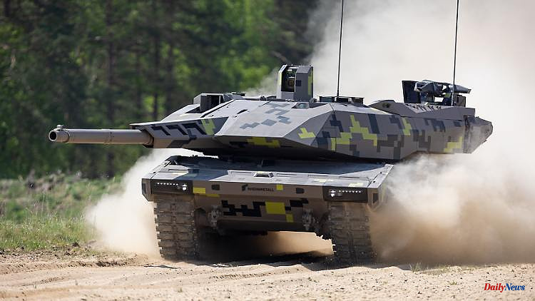 Successor to "Leopard 2": Rheinmetall presents "Panther" main battle tank