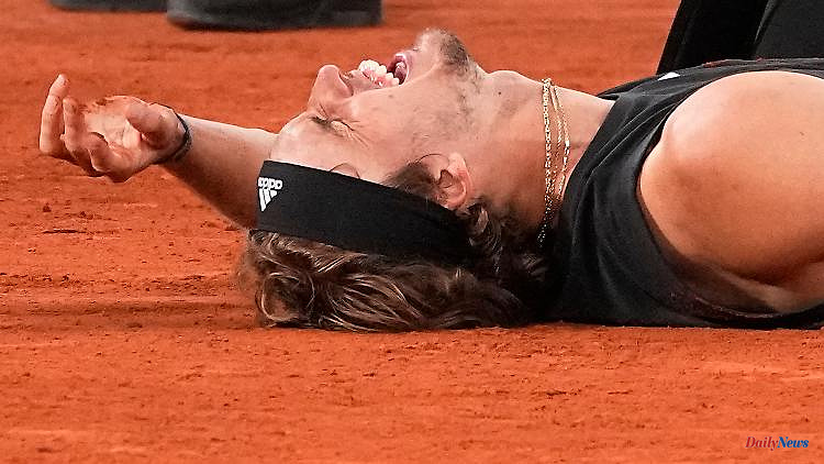 Tennis drama at the French Open: an injury that harms Zverev - and helps