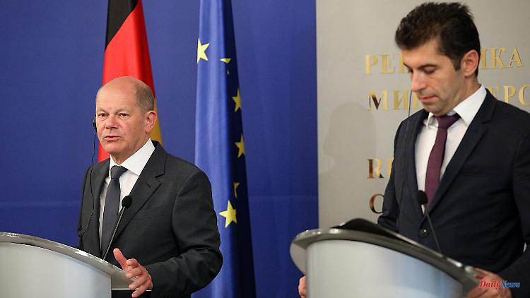 Conflicts block EU accession: Scholz tries to mediate in the Balkans