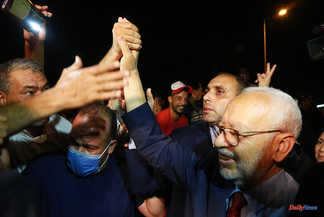 In Tunisia, Rached Ghannouchi emerges free from his hearing by the anti-terrorism unit