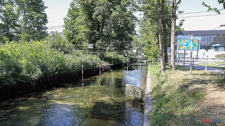 No canoe slalom without water: low water on the Lech threatens to hold the World Cup