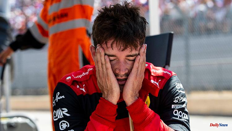 Even Verstappen is surprised: Doubts about Ferrari star Leclerc are growing