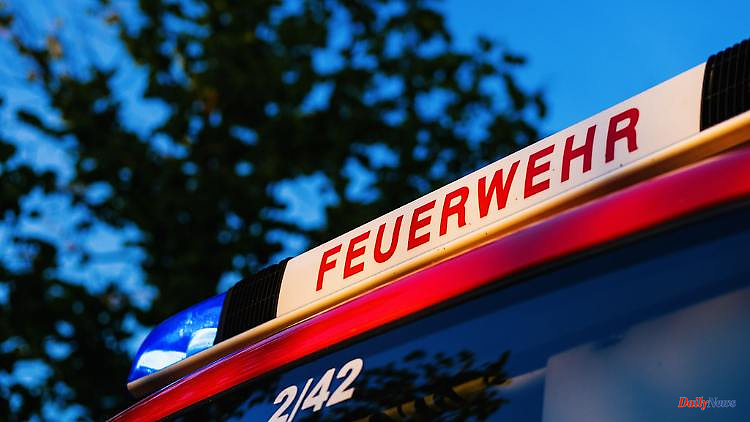 Hesse: forest fire in Nentershausen