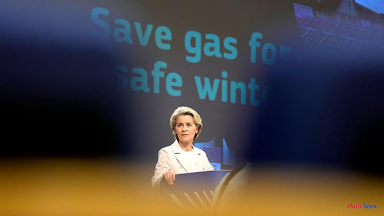 "Russia is blackmailing us": Von der Leyen wants to counter Moscow's "energy as a weapon".