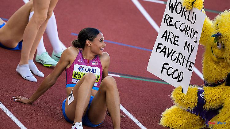 "It was absolutely unreal": Even McLaughlin is stunned by her world record
