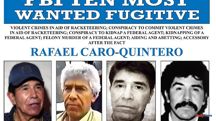 "Drug lord of drug lords": US demands extradition of Rafael Caro Quintero